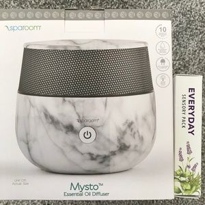 sparoom Mysto Essential Oil Diffuser& 3 oils New